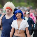 Blue hair Bay to Breakers