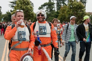 Star Wars pilots Bay to Breakers